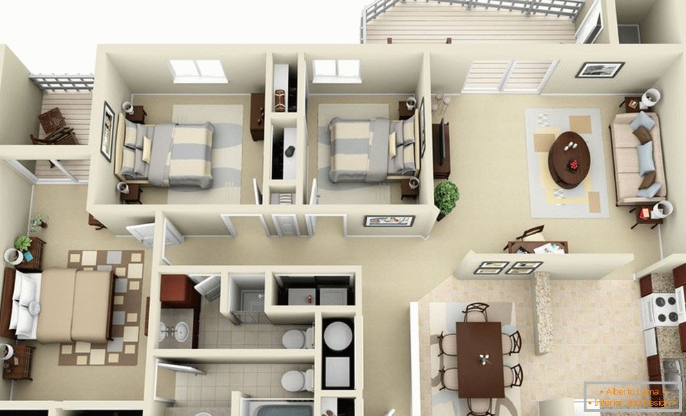 Solution de planification для квартиры