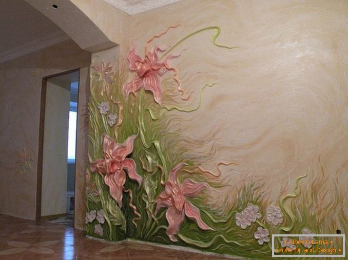 Murs décoratifs avec plâtre décoratif photo 1