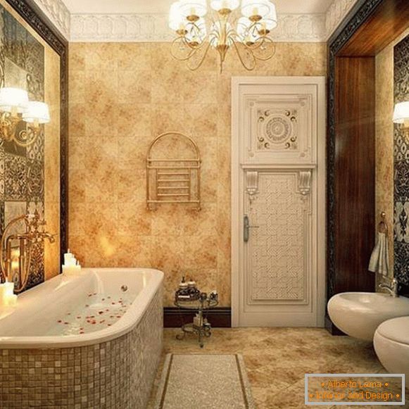 design de salle de bain en style classique, photo 3