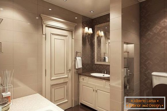 intérieurs de salles de bains dans une photo de style classique, photo 6