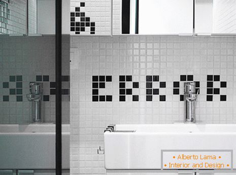 Design de salle de bain dans un style minimaliste