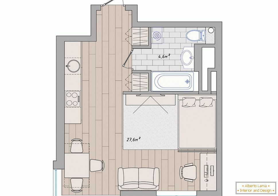 L'aménagement des petits appartements
