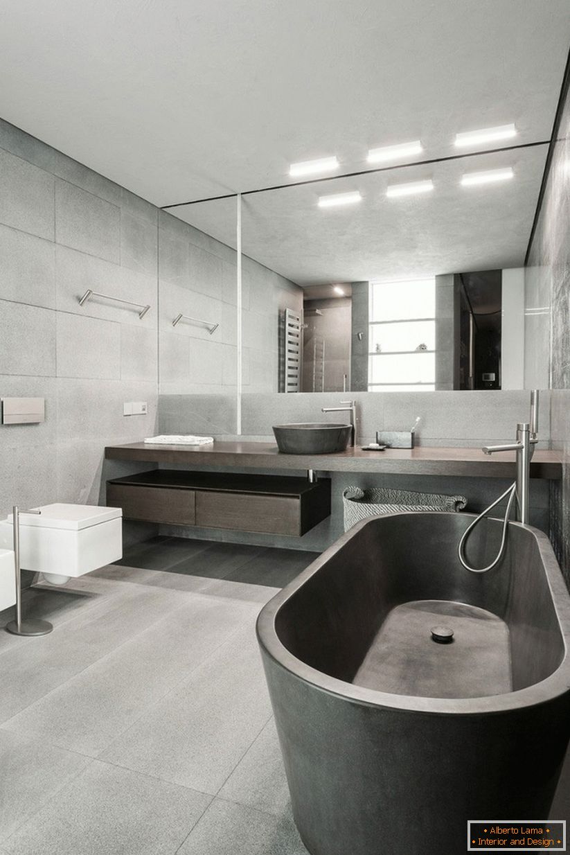 Design d'intérieur de salle de bain