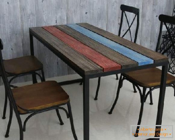 tables en style loft photo, photo 11