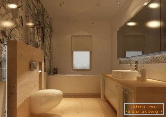salle de bain dans une maison privée photo design, photo 28
