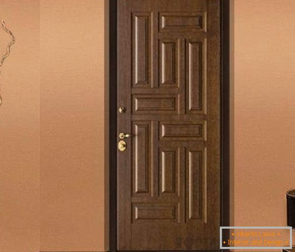 portes d'entrée en bois pour appartements, photo 32