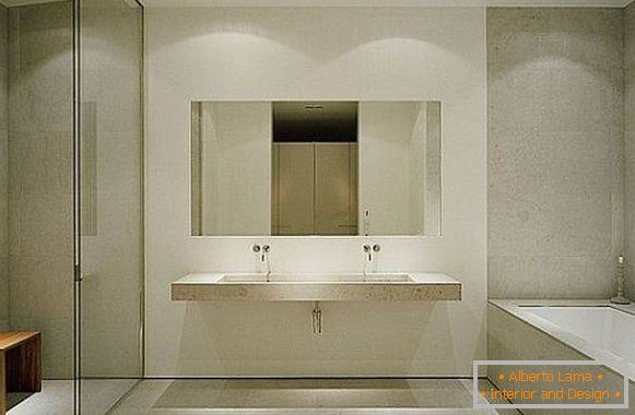 Design de salle de bain minimaliste