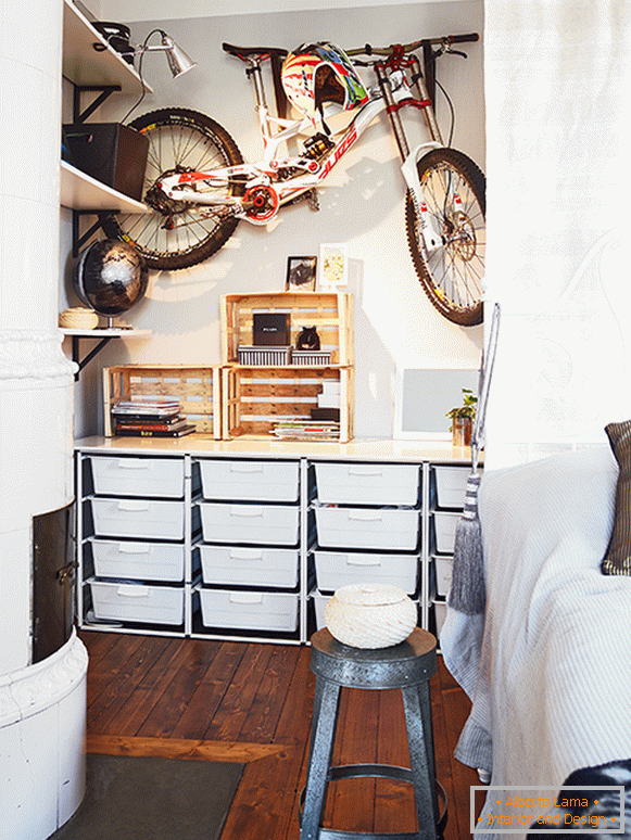Style vintage dans un confortable appartement de deux pièces