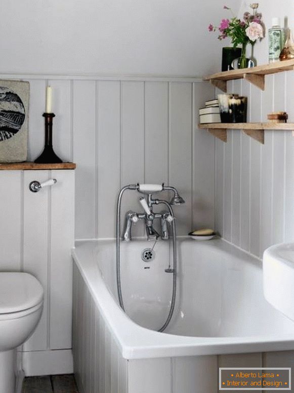 Design d'intérieur de maisons privées - photo de salle de bain