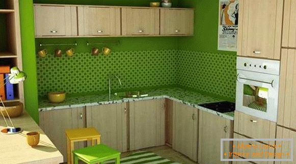 mur-vert-design-cuisine