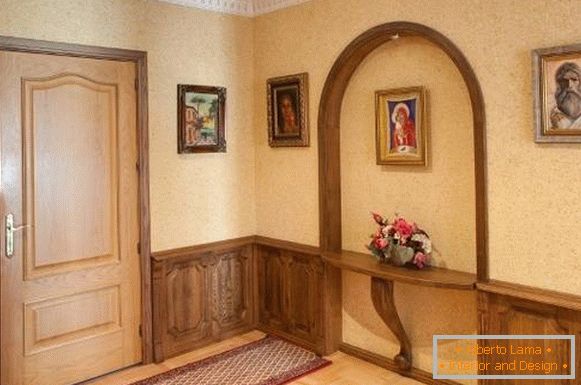 Papier peint beige liquide - photo d'intérieurs dans des appartements ordinaires