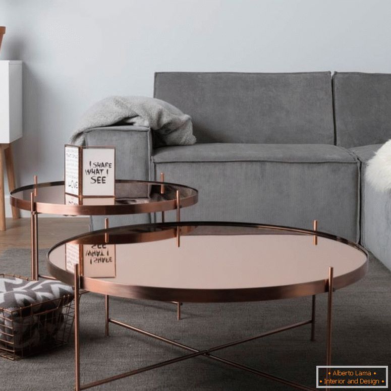 table basse-cuivre-fantaisie-61-avec-intérieur-supplémentaire-maison-inspiration-avec-table-café en cuivre