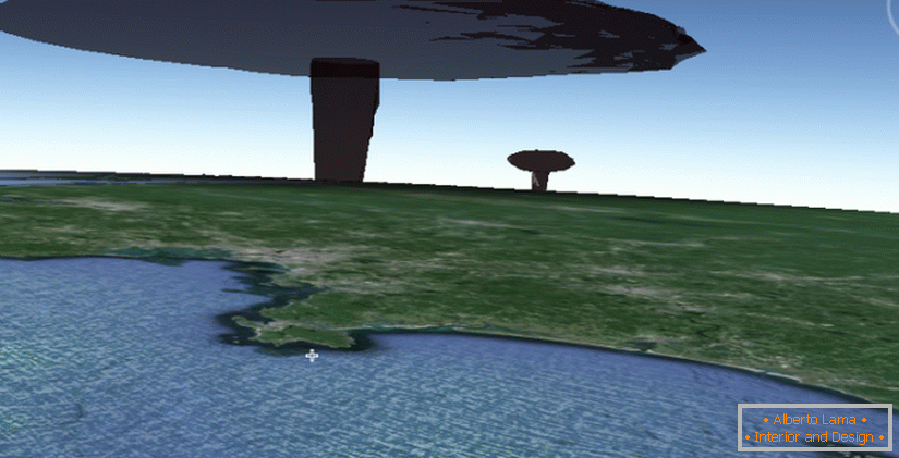 3D - Simulateur des conséquences de l'explosion d'une bombe nucléaire