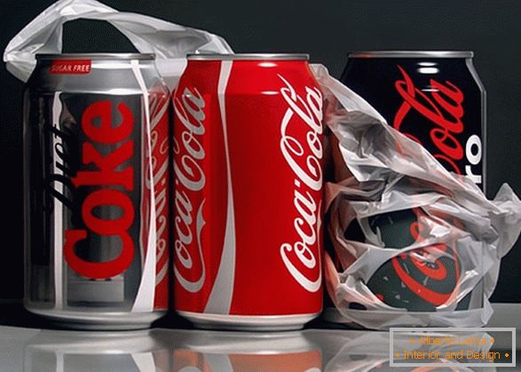 Coca Cola par l'artiste Pedro Campos