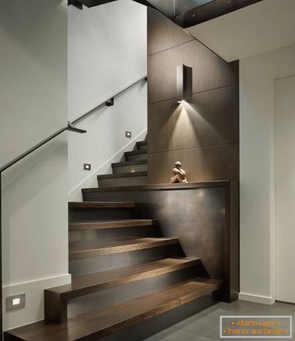 Idée pour un magnifique éclairage d'escalier