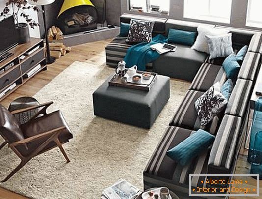 sofa-modulaire élégant