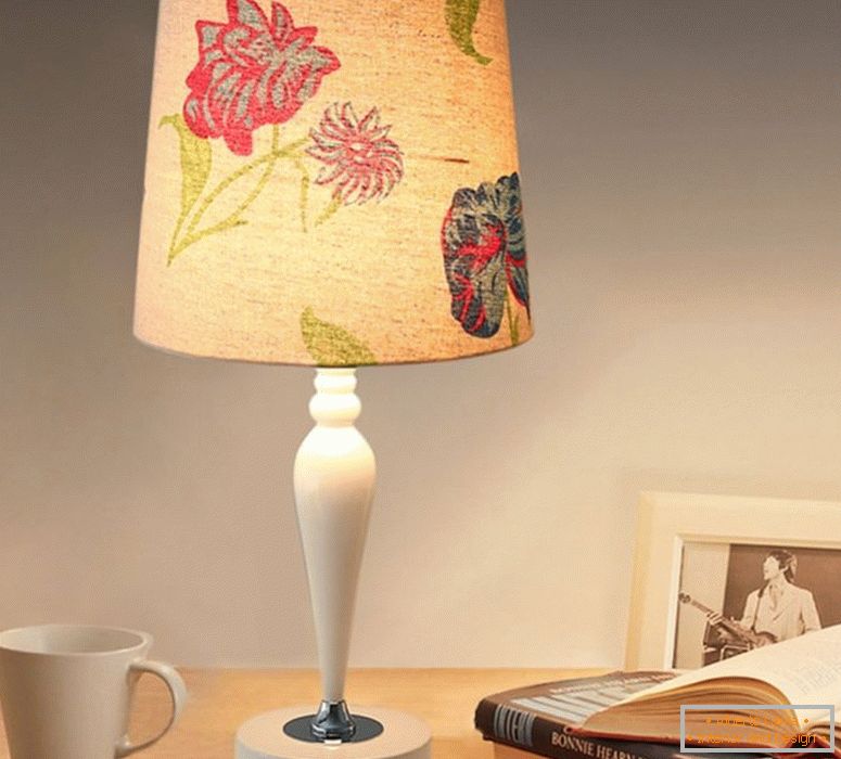 imino-moderne-lampe de table-résine-lumière-lin-abat-jour-LED-lumières-maison-décoration-cadeau-pour-filles-blackout