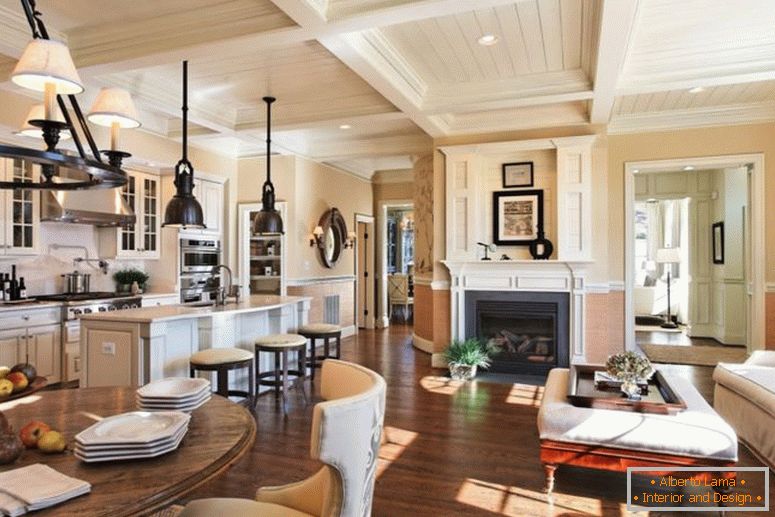 Style américain à l'intérieur - 75 photos d'idées de design