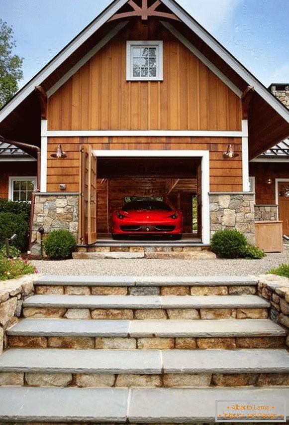 Garage classique pour voiture
