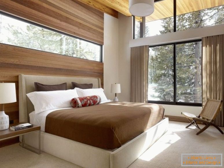 incroyable-maître-chambre-confort-élégant-et-blanc-moderne-table-lampe-avec-brun-minimalis-tête de lit