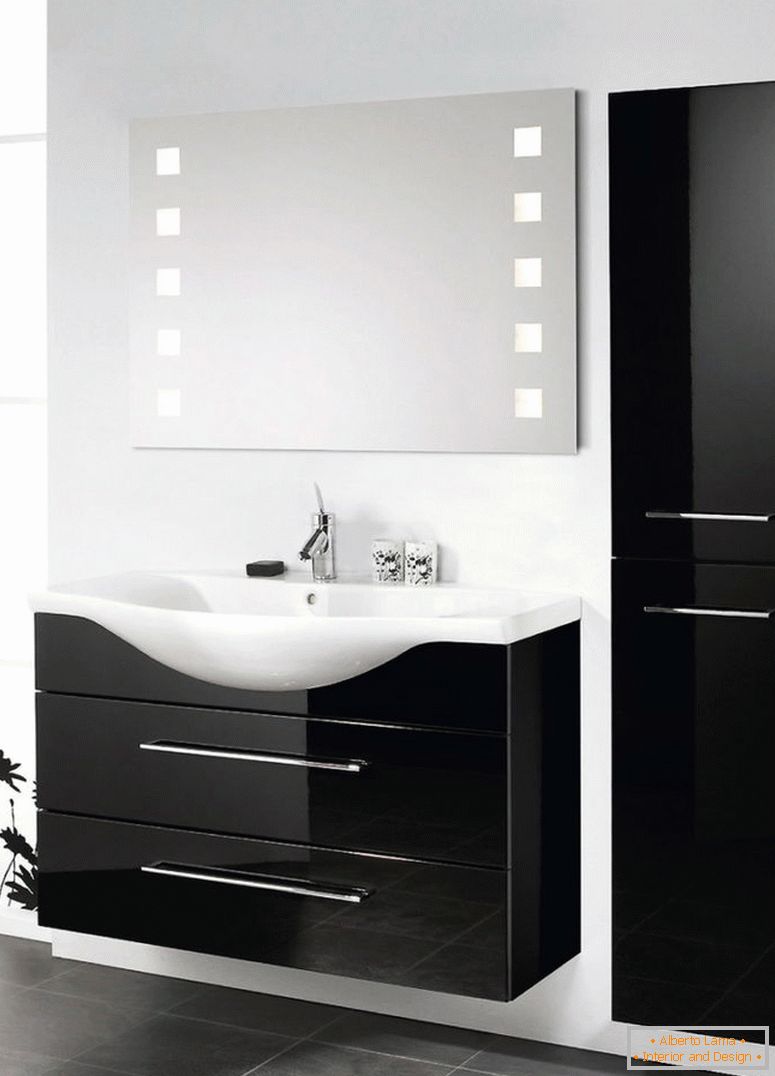 Noir et blanc-salle de bains-idées-design-11