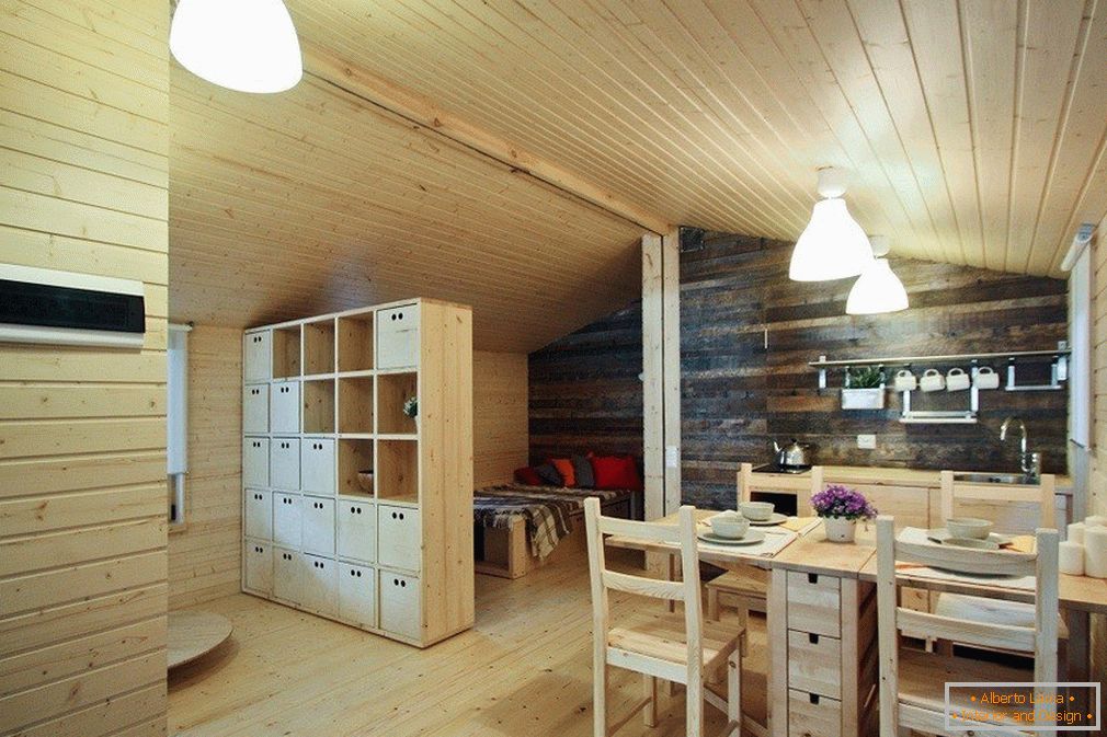 Maison de campagne en bois