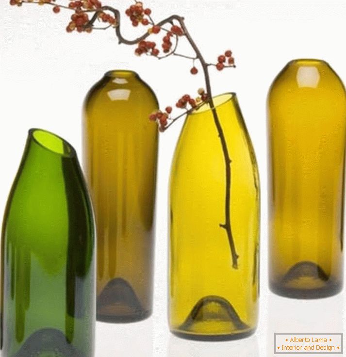Vases de bouteilles