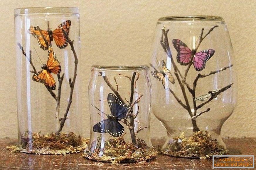 Vases aux Papillons