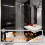 Design de salle de bain strict