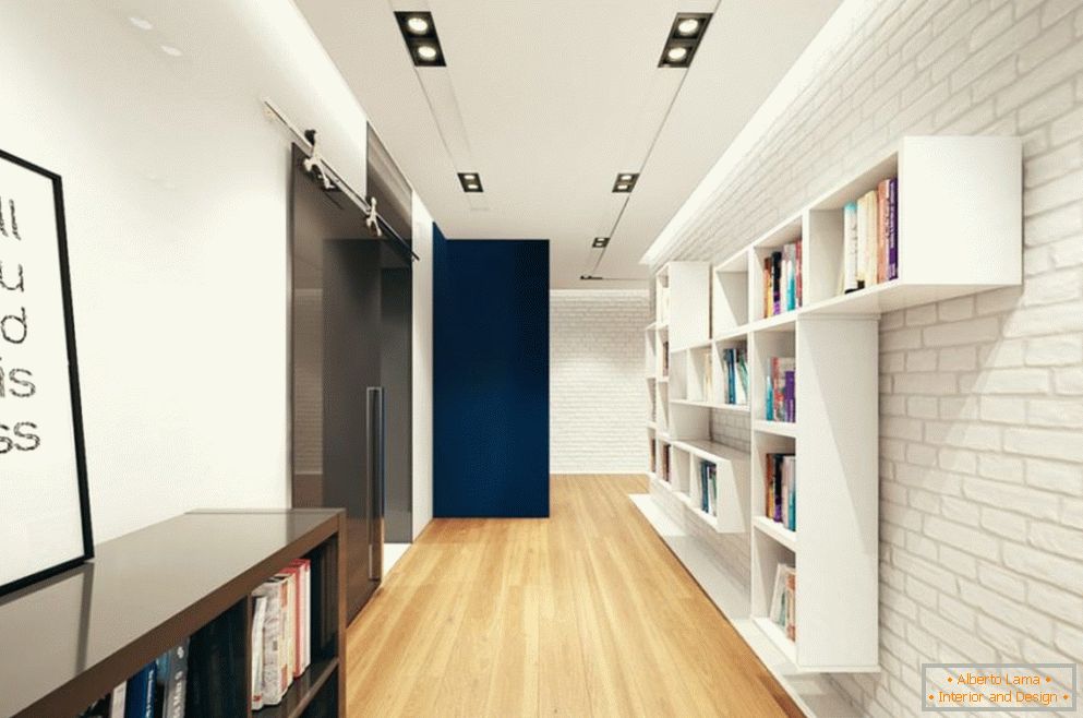 Design moderne du couloir