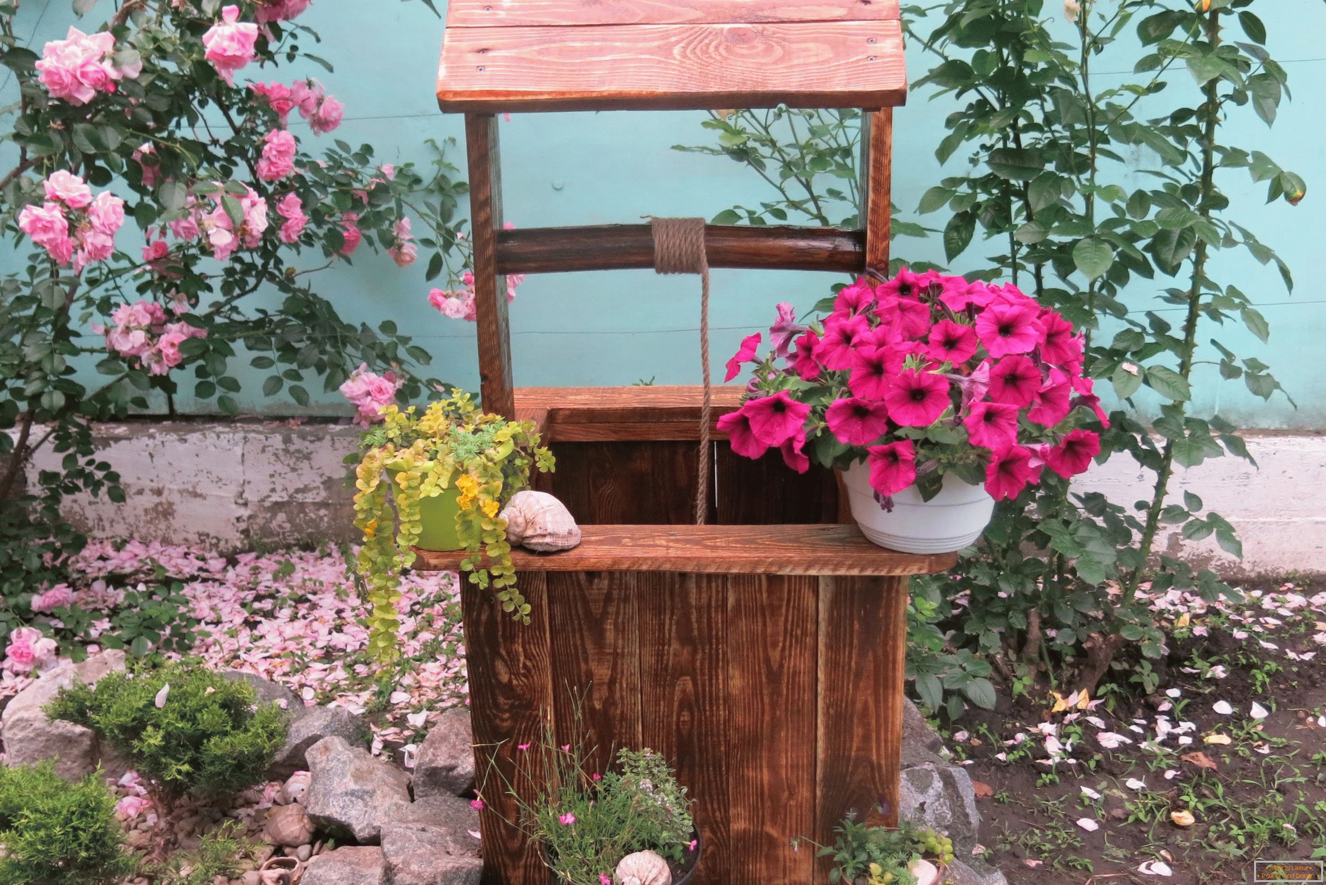 Bien pour la décoration de jardin