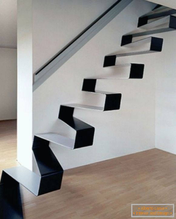 Conception d'un escalier dans une maison privée, photo 4