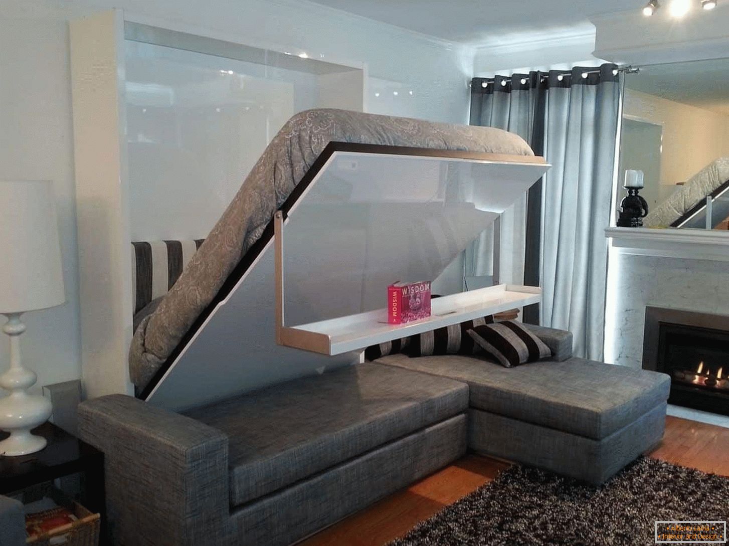 Canapé-lit, transformateur confortable pour un salon et une chambre combinés