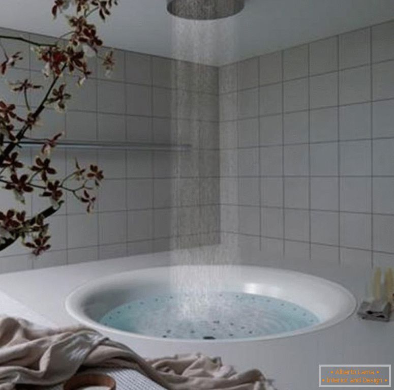 shower-bathtub-salle de bain design