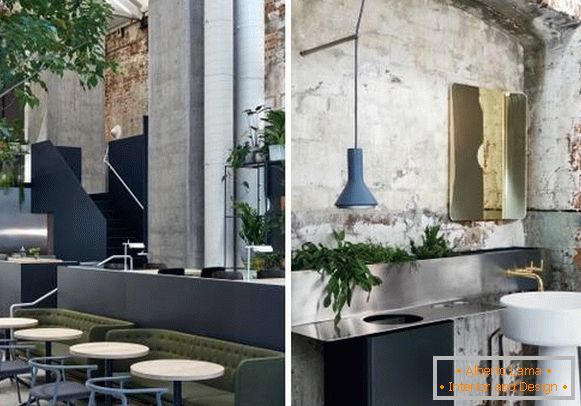 Design café bars restaurants - photo alphabétisé intérieur