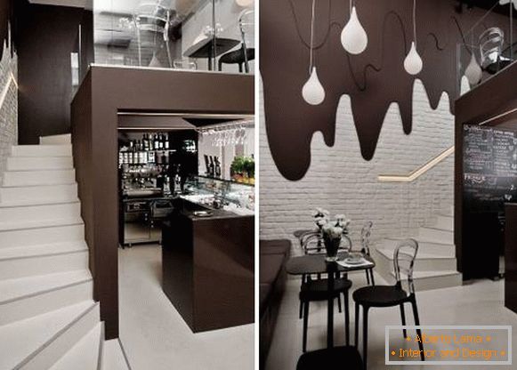Bar café design moderne