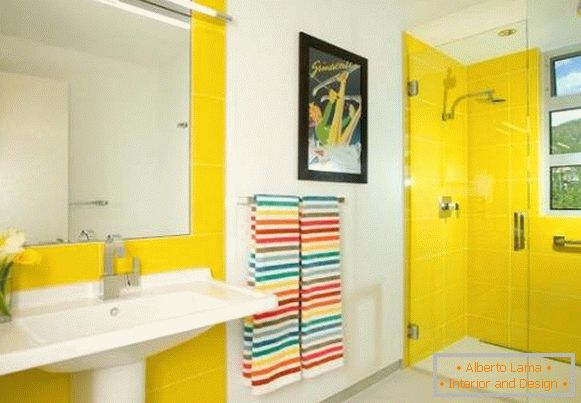 Design de salle de bains dans un studio de 30 m²