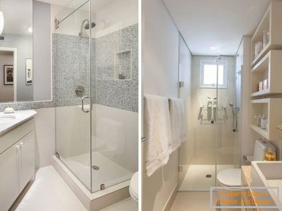 Salle de bain - salle de bain design photo combinée avec salle de douche
