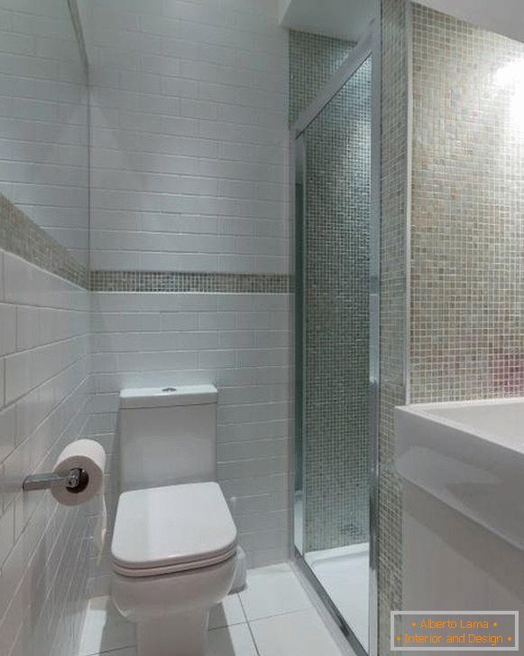 Petite salle de bain combinée - les meilleures idées modernes