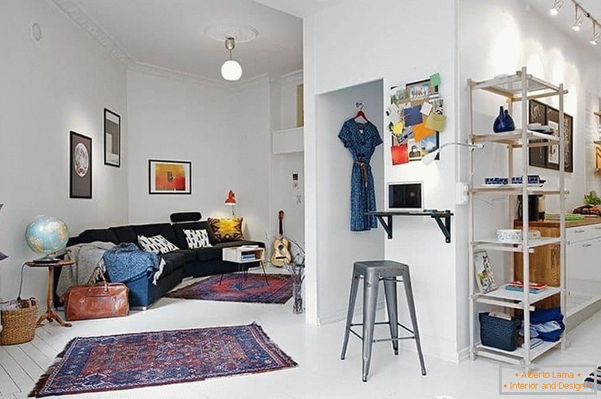 design d'intérieur d'un petit appartement