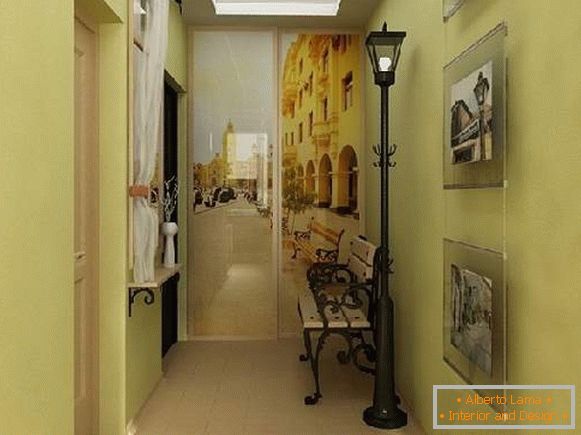 conception d'un petit couloir, photo 1