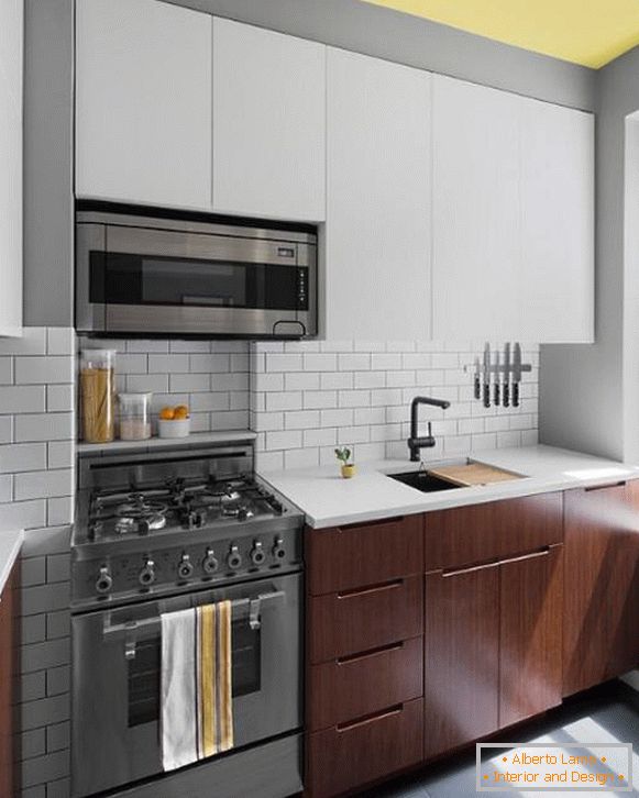Les meilleures idées pour la conception d'une petite cuisine dans l'appartement Khrouchtchev