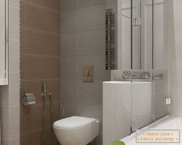 appartement design de 42 m² avec salle de bain