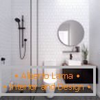 Design de salle de bain en appartement