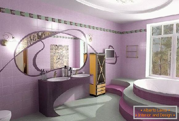 conception de salle de bain avec toilette, photo 32