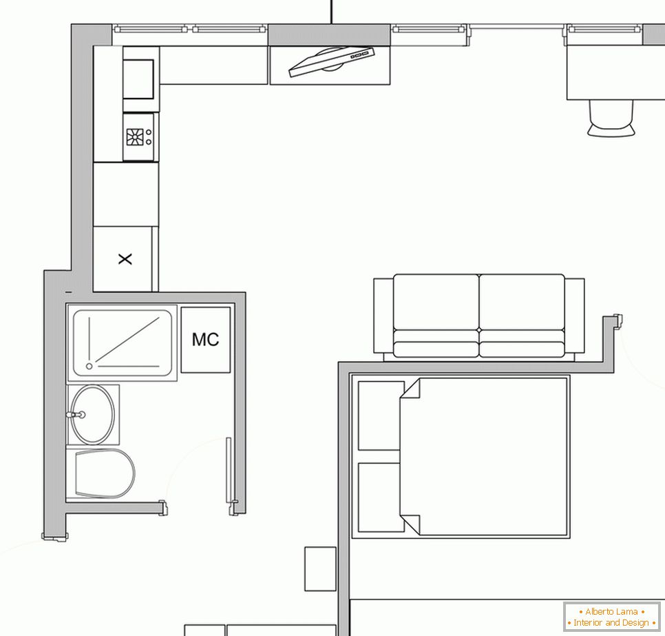 Planification d'appartements de luxe de Maria Dadiani