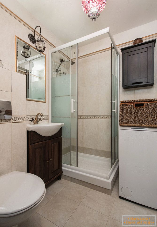Salle de bains des appartements de luxe de Maria Dadiani