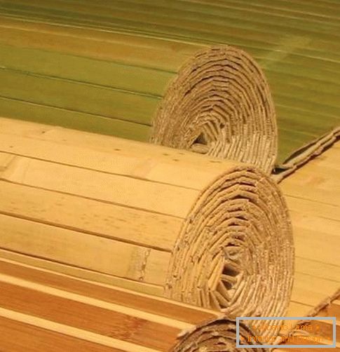 Papier peint en bambou 