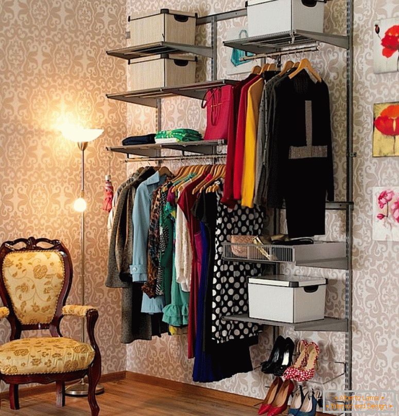 Armoire 2 m2 m. - une photo d'options de design