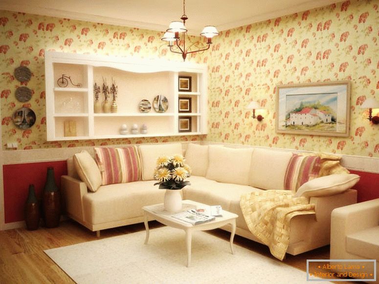 Salon de style provençal - 80 photos d'idées de design